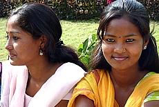 Beautiful nepali sisters