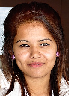 Lovely Stewardess of Avia Club Nepal