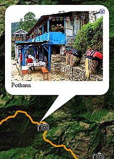 GPS-Track Annapurna Trekking