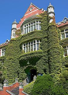 Hunter Building of Victoria University in Wellington