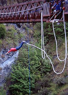 Bungy Jumping in Queenstown