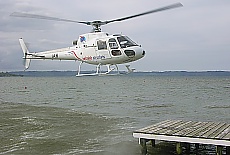 Rotorua Volcanic Helicopter mini landing place