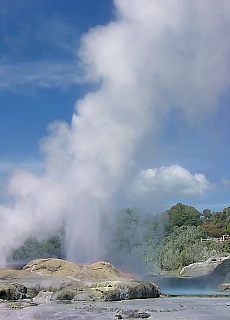 Geysire in Waiotapo Thermal Park