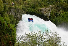 Speedboat on Huka Falls