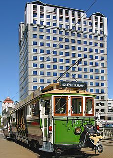 Child friendly tramway in Christchurch