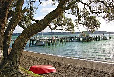 Beach promenade of Russell