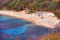 Hanauma Bay auf Oahu