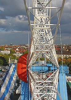 Ferris wheel Steelconstruktion