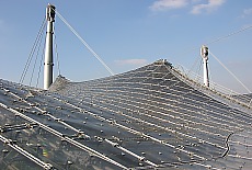 Tentroof plexiglas panel structure