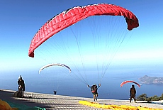 Tandem Paragliding from 2000 m high Babadag Mountain downto Oludeniz beach