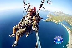 Paragliding Video vom Babadag hinunter zum ldeniz Beach