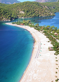 Oludeniz, most beautiful beach of Turkey