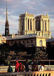 Notre Dame on the Seine Island