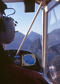 ULM-Flying in Cirque de Mafate