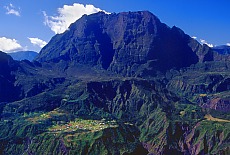 View into Cirque de Mafate from Piton Maido