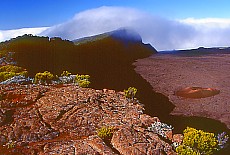 GPS-Track climbing Piton Fournaise (12.5 km)