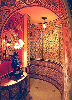 Mosaics in Riad Hotel Mozart