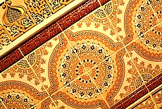 Mosaic in Riad Hotel Mozart