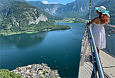 Hallstatt World Heritage view Skywalk