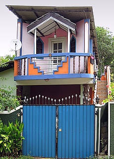 Typical home of a Ceylonese family