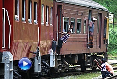 Video Railway tour in Sri Lanka