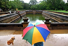 Ancient swimming Pool in Anuradhapura