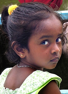 Young Ceylonese child