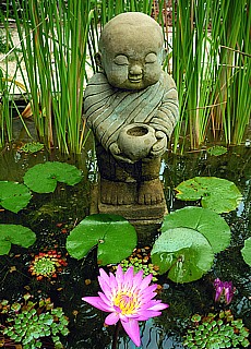 Pleased Buddha in Ko Ngai Thanya Resort
