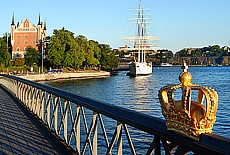 Stockholm Skeppsholmen, view on Gamlastan