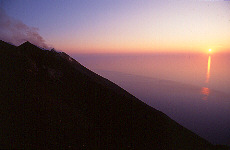 Sunrise at Sciara del Fuego