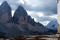 Madonna at the Tre Cime alpine hut