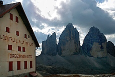 Tre Cime alpine hut