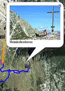 GPS-Track from Plaetzwiese to Heimkehrerkreuz (11,2 km)