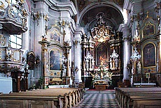 Baroque Domchurch in Toblach