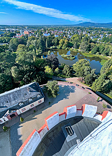 White Tower in Bad Homburg Castle