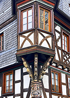 Half-timbered house in Kronberg