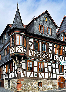Half-timbered building in Kronberg