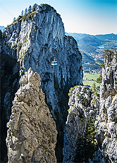 Mount Tegelberg Yellow Wall via ferrata
