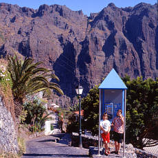 Telephoncell in Teno mountains