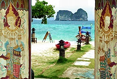 On the beach of Ko Ngai Island