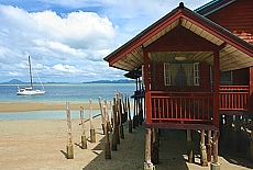 Pile dwelling Bungalow in Ban Saladan