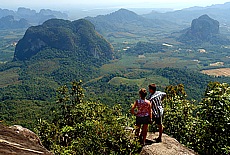 Lookout on Ban Tup Keak mountain