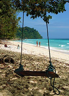 Southsea feeling on the beach of Ko Rock