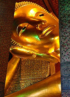 Reclining Buddha Wat Po in Bangkok