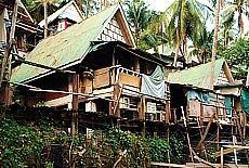 Slums auf Ko Phi Phi
