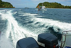 rasante Speedboat tour on Ko Rock