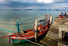 Gewitterstimmung am Lanta Pier auf Ko Lanta