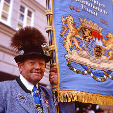 Bavarian flagbearer