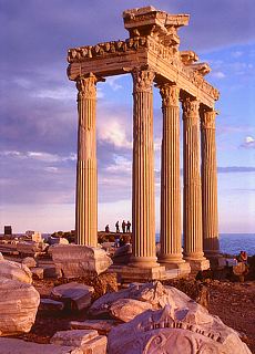 Apollon temple in Side