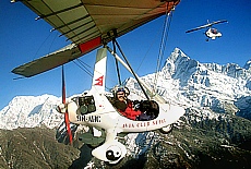 Ultralight flight to Annapurna with Avia Club Nepal